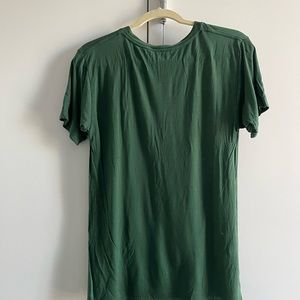 Reformation Jeans Relaxed Tee Tshirt Dark Green Jade Green size Small S